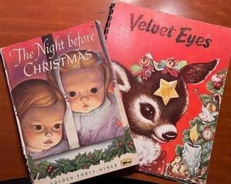 Vintage Christmas story books