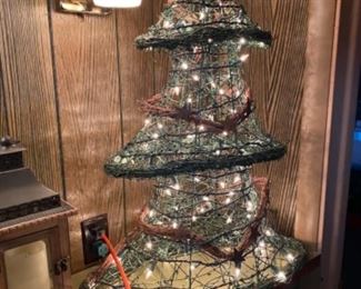 Cute light-up Christmas tree