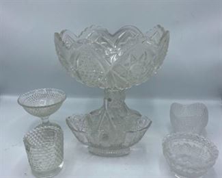 Various Cut Glass