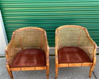 Wicker Style Sun Room Chairs