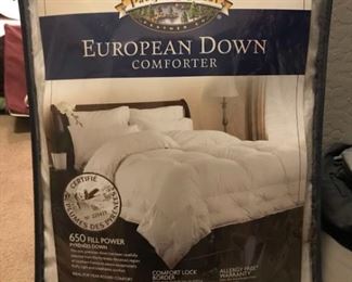 KingSize European Down Comforter