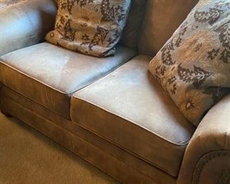 Snuggle up on this great loveseat