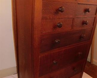 Gus Stickley tall chest