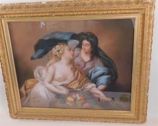 19th century pastel 