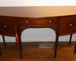 Hepplewhite mahogany sideboard