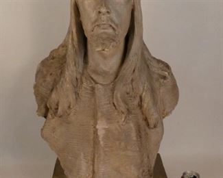 Max Bachmann bust of Jesus