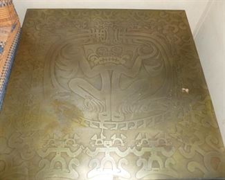 close-up of design (not damaged..something was stuck to it that has been removed)