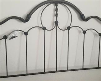 Complete bedframe with head board