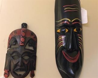 Tribal masks from around the globe