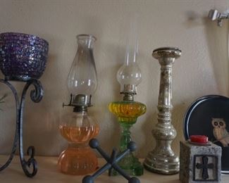 oil lamps