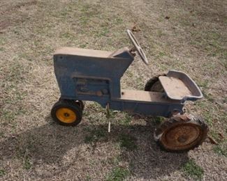 vintage toy pedal tractor