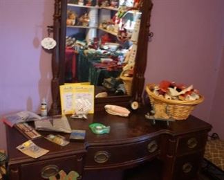 vanity, sewing notions