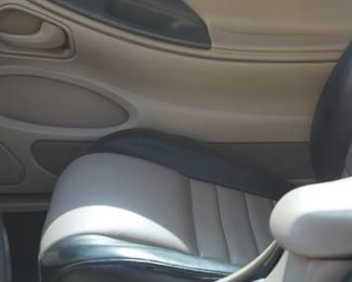 inside of car