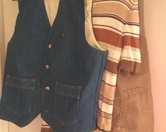 Vintage men’s clothing.