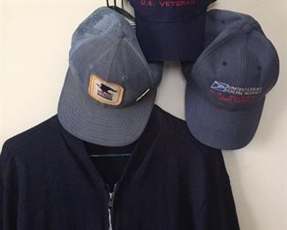 Vintage US Postal uniforms.