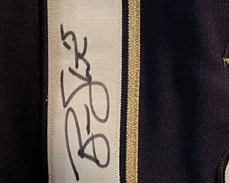 MLB All-Star Ben Sheets Autographed Jersey with the Milwaukee Brewers.
