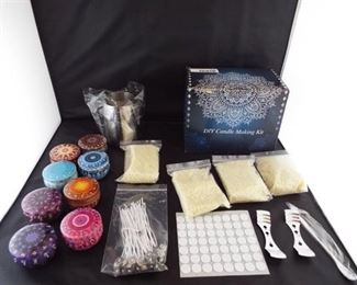 DIY candle making kit. (set of 8)