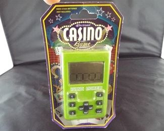 Electronic casino game.