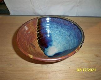 Studio Art Pottery Bowl