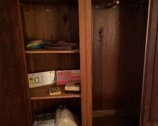 Chifforobe has lots of storage space