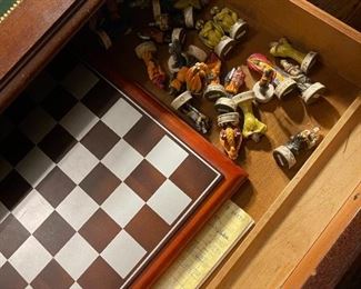 Chess set. They’re hiding!