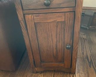 2 End tables. No scratches. Pull out coaster, plug in your USB or charger.