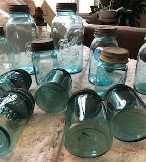 1923 - 1933 Ball Blue Glasses - not free so..