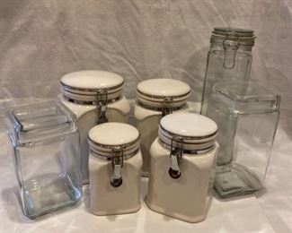 Canisters, Canisters a Cutting Board