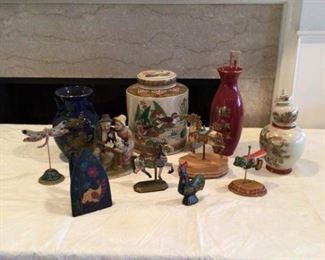 Carousels, Vases, Figurines More