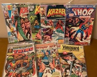 Kazar Thor Comic Books