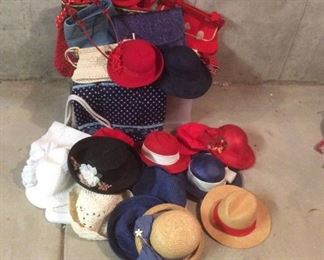 Red White Blue Hats