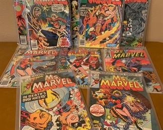 Vintage Ms Marvel Comics