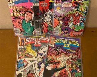 Vintage Secret Wars Comics