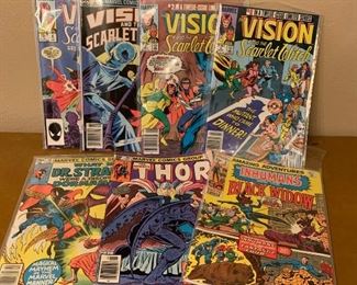 Vision Scarlet Witch Comic Books