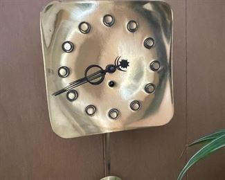 . . . a vintage Mid-Century clock -- (as is -- over wound -- but cool nonetheless)