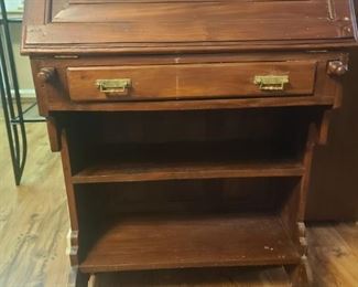 Writing desk is in decent condition. Measures 29" x 17" x 28”, when extended 45".

https://ctbids.com/#!/description/share/768275