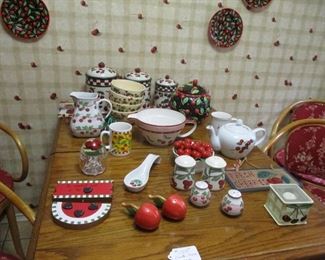 Lots of "Cherry Themed China
