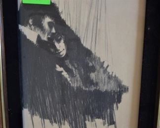 11 EMBRACING COUPLE by Aldo Luongo  signed no number