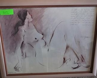 42 D.H. LAWRENCE, LADY CHATTERLY LOVER by R.C. Gorman