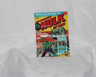 Hulk Book and Record Set.1 