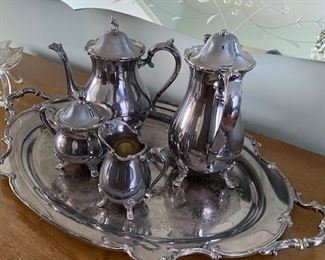 Real Silver tea set