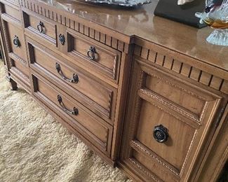 Buffet table