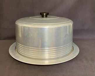 1950's "Regal Ware" aluminum round cake carrier. $15