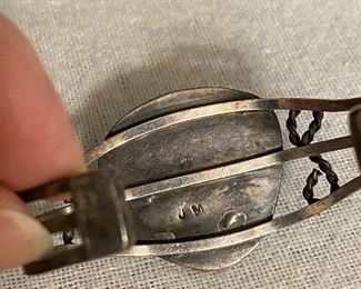 Additional photo of sterling bracelet.