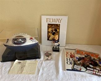John Elway Memorabilia