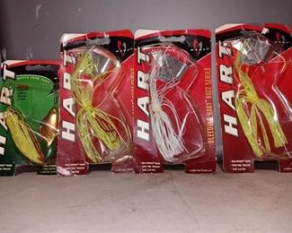 Lot of Hart Fishing Lures