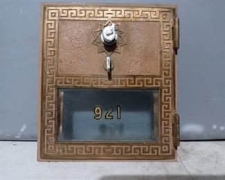Post office Brass Mailbox Cover