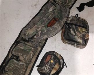 Hunting gear lot Belt and holders
