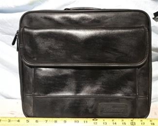 Leather Targus briefcase/ laptop carrier