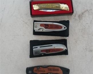 5 knifes lot